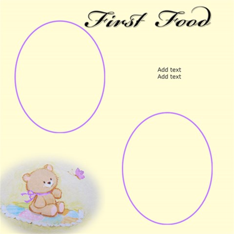 Baby Girl Scrapbook Of First s 12x12, 30 Pages By Deborah 12 x12 Scrapbook Page - 4 Baby Girl Scrapbook Of First s 12x12, 30 Pages By Deborah 12 x12 Scrapbook Page - 4