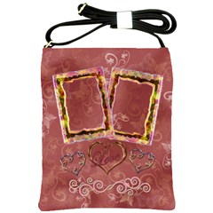 Butterflies n frills Pink love Sling Bag - Shoulder Sling Bag Butterflies n frills Pink love Sling Bag - Shoulder Sling Bag