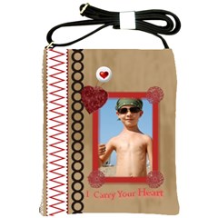 i carry your heart - Shoulder Sling Bag i carry your heart - Shoulder Sling Bag