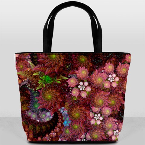 Abstract Swirls Pink By Bags n Brellas Front