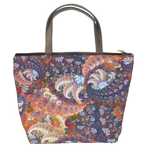 Abstract Swirls Blue By Bags n Brellas Back
