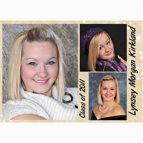 Lynsey s Announcements By Echo Kirkland 7 x5  Photo Card - 2