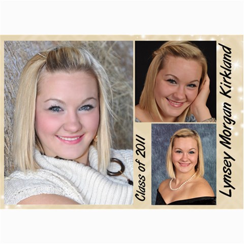 Lynsey s Announcements By Echo Kirkland 7 x5  Photo Card - 6