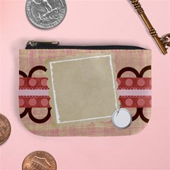 Strawberry Sundae Swirl Pocket - Mini Coin Purse