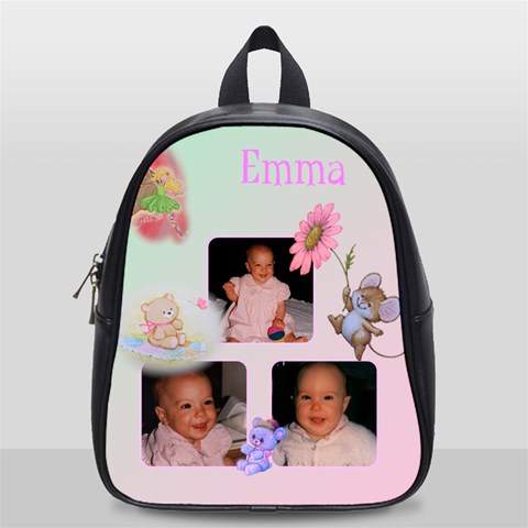 Baby Girl Day Care Bag By Deborah Front