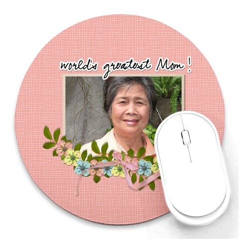 Round Mousepad Front