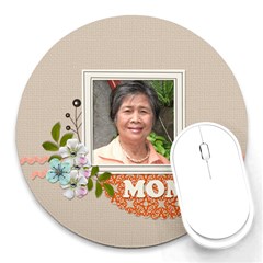 Round Mousepad- Mommy Dear