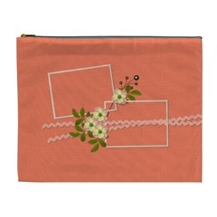 Cosmetic Bag (XL) -Peach Bag