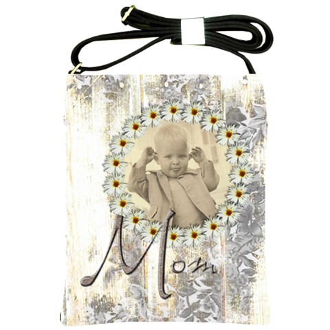 Mom Antique Look Shoulder Sling Bag By Catvinnat Front