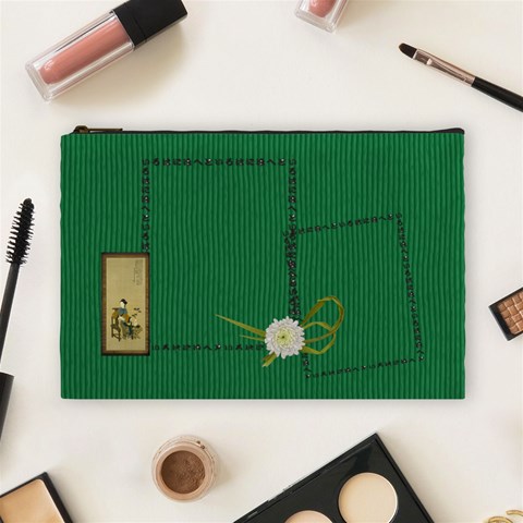 Mother Cosmetic Bag (l) By Elena Petrova Front