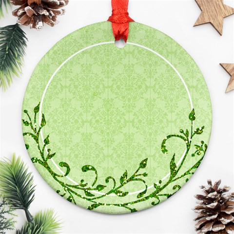 St  Patricks/irish Ornament, 2 Sides Back