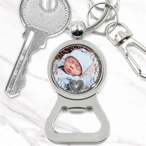 Swirly Love Bottle Opener Key Chain By Lil Front