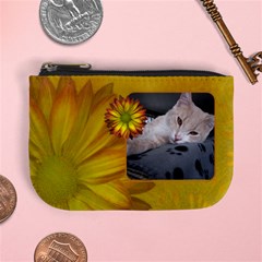 Yellow Floral Mini Coin purse