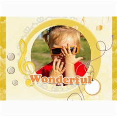 wonderful - 5  x 7  Photo Cards