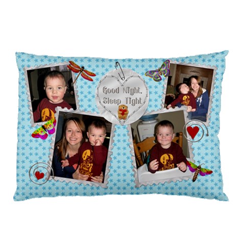 Good Night, Sleep Tight Pillow Case By Lil 26.62 x18.9  Pillow Case