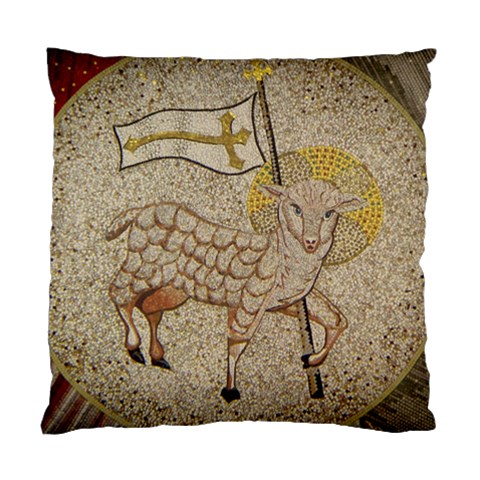 Lamb Of God Small Pillow 2 By Tina Van Wagenen Front