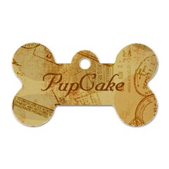 pupcake s tag - Dog Tag Bone (Two Sides)