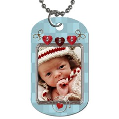 Baby Love 2-Sided Dog Tag - Dog Tag (Two Sides)