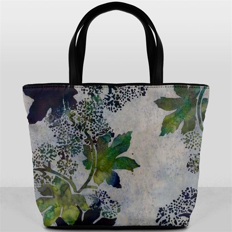 Leaves Green Bucket Bag By Bags n Brellas Back