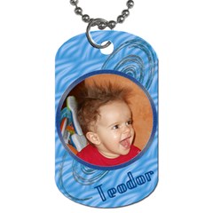 My baby Boy dog tag 2s - Dog Tag (Two Sides)