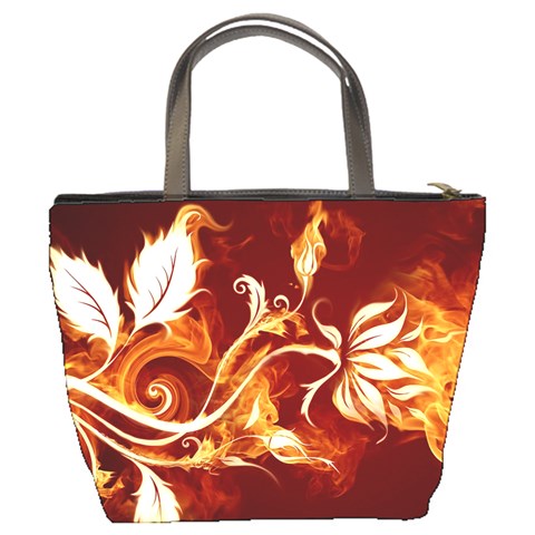 In Flames Bucket Bag By Bags n Brellas Back
