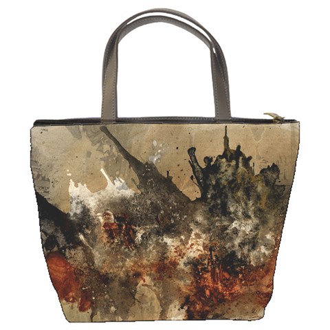 Paint Splotch1 Bucket Bag By Bags n Brellas Back