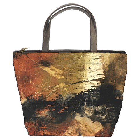 Paint Splotch2 Bucket Bag By Bags n Brellas Front