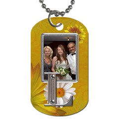  L  Monogram 2-Sided Dog Tag - Dog Tag (Two Sides)