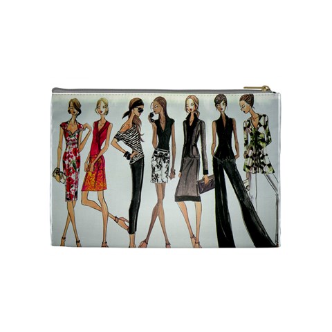 Etc Cosmetic Bag By Lori Cronican Back