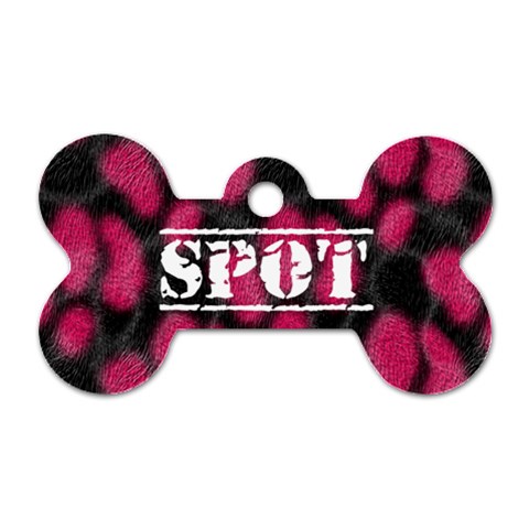 Spot The Dog Puppy Dog Tag 2 By Catvinnat Front