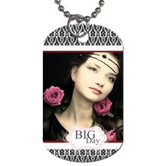 wedding - Dog Tag (One Side)