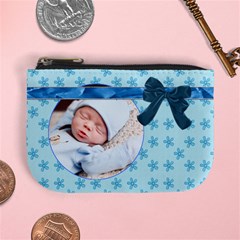 Baby Blue Mini Coin Purse