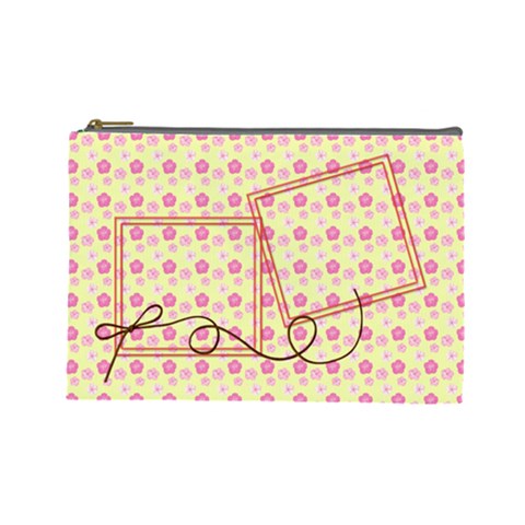 Spring Cosmetic Bag (l) By Elena Petrova Front