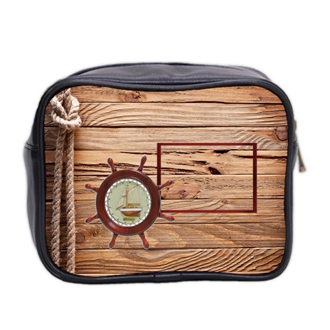 Pirates Mini Toiletries Bag By Elena Petrova Back