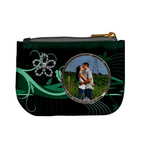 Pretty Green Mini Coin Purse By Lil Back