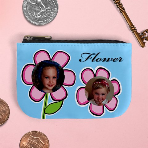Flower Princess Coin Purse By Deborah Front