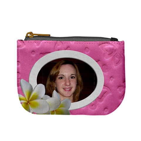 Pretty In Pink Coin Purse By Deborah Front