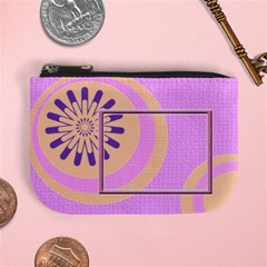 Pink & Orange coin purse - Mini Coin Purse