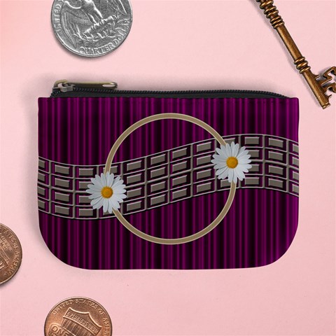 Daisy Coin Purse By Daniela Front
