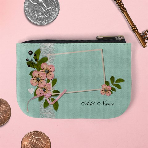 Mini Coin Purse: Beautiful Flowers By Jennyl Back