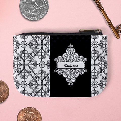Catherine Coin Purse By Marian Tong Back