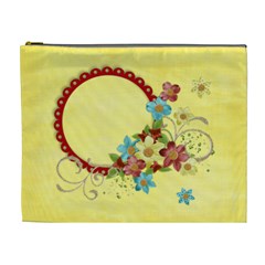 Flowers/Crazy Love-XL cosmetic Bag, template - Cosmetic Bag (XL)