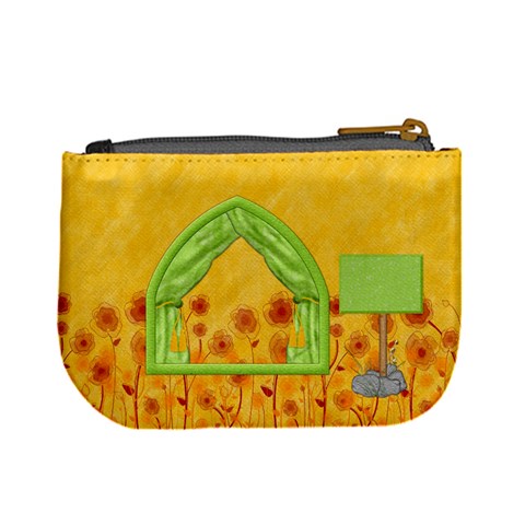 Miss Ladybugs Garden Coin Bag 2 By Lisa Minor Back