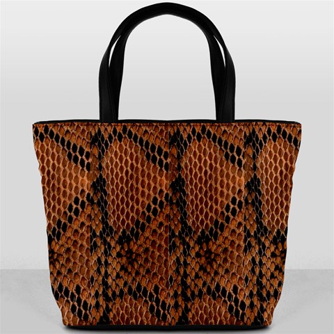 Abstract Rose Bucket Bag By Bags n Brellas Front