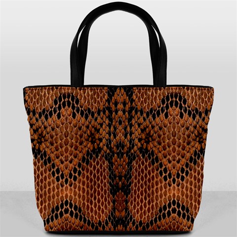 Abstract Rose Bucket Bag By Bags n Brellas Back