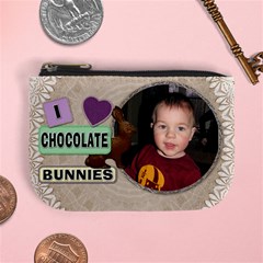 I Love Chocolate Bunnies Mini Coin Purse