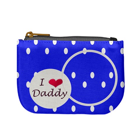 Love Daddy Coin Purse By Daniela Front