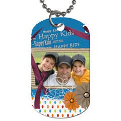 Family tag - Dog Tag (One Side)