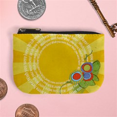 Vacation mini coin purse, template