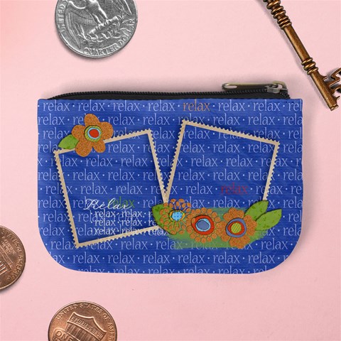 Vacation Mini Coin Purse, Template By Mikki Back